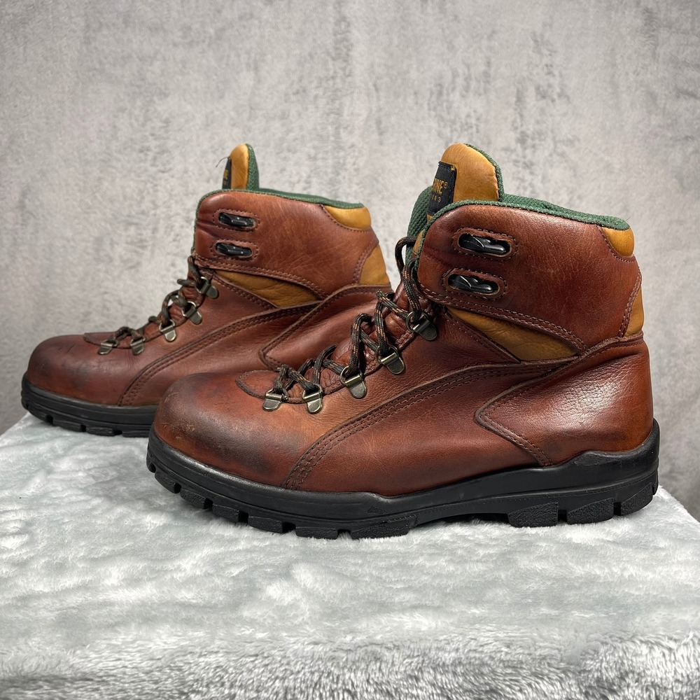 Wolverine Tacoma 03779 Mens 9 M Brown Leather Steel Toe DuraShocks Work Boots